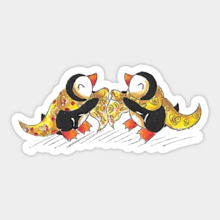 Cheesy Slice Heart Sticker